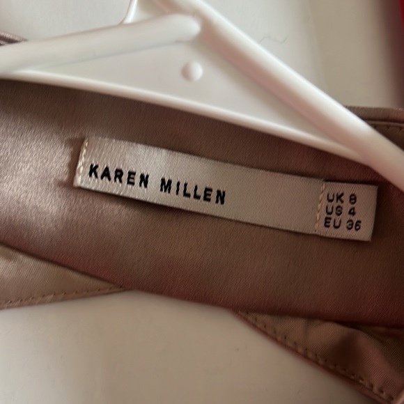 Gorgeous Karen Millen Dress | Greyish Purple | size 4 (fits like a size 0 -2) - Picture 6 of 6